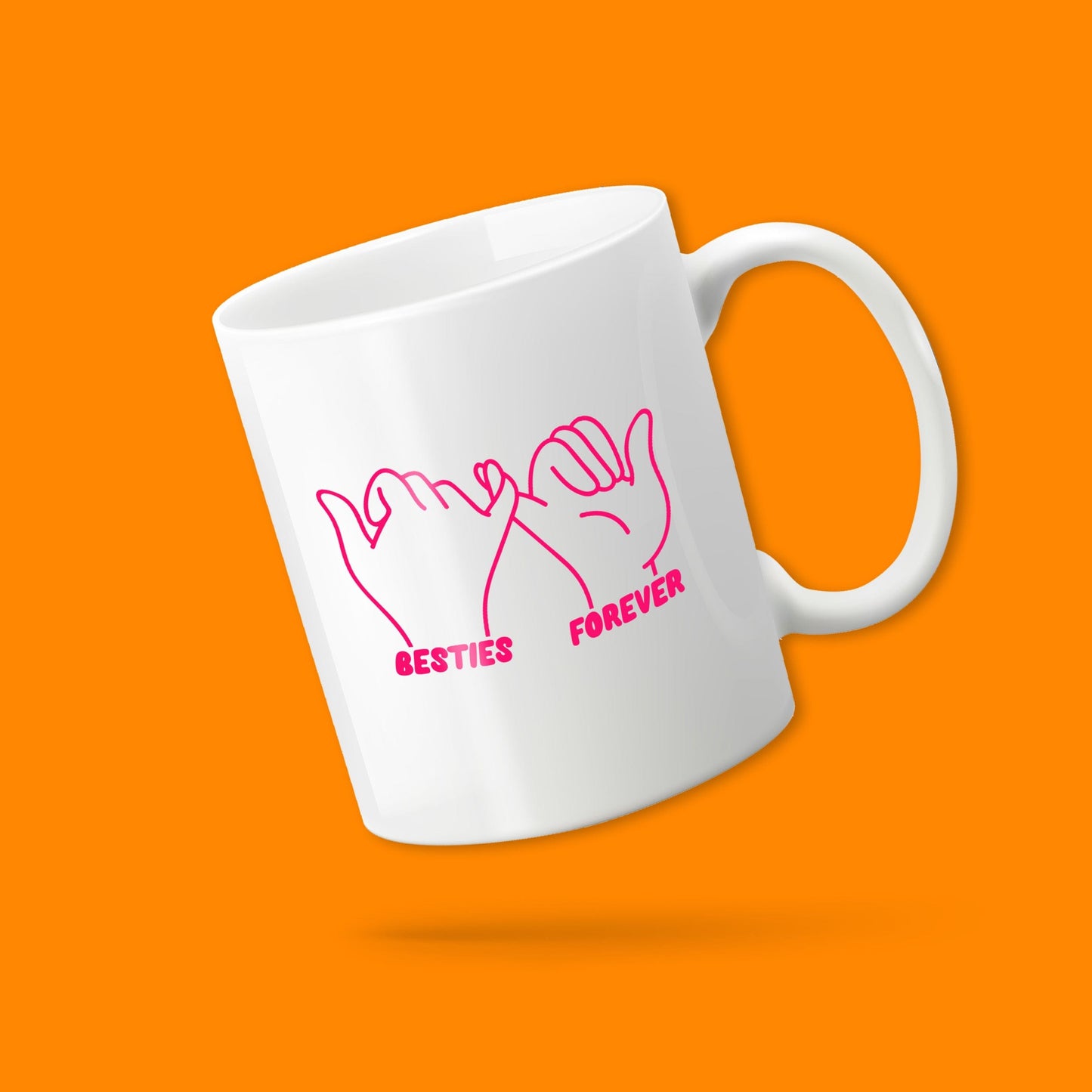 Besties Forever Pinkie Promise Mug