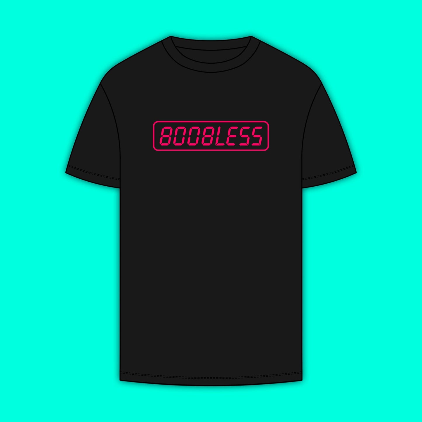 BOOBLESS tee