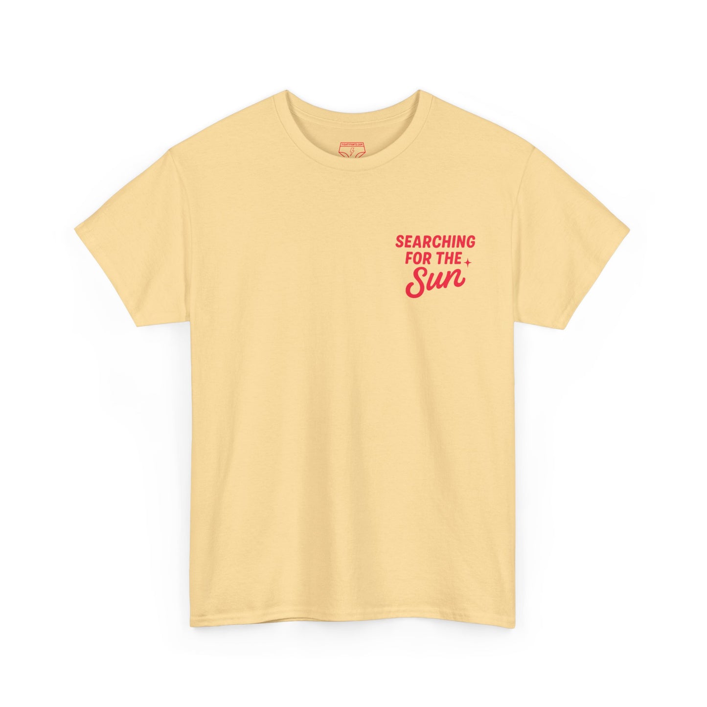 Searching for the Sun T-Shirt – Gentle Quote Tee for  Quiet Strength & Hope