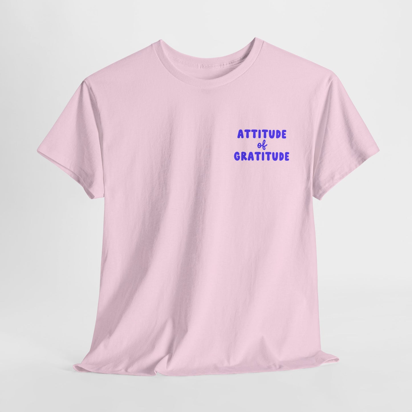 Attitude of Gratitude – Gentle Reminder Tee for Slow Living & Everyday Joy