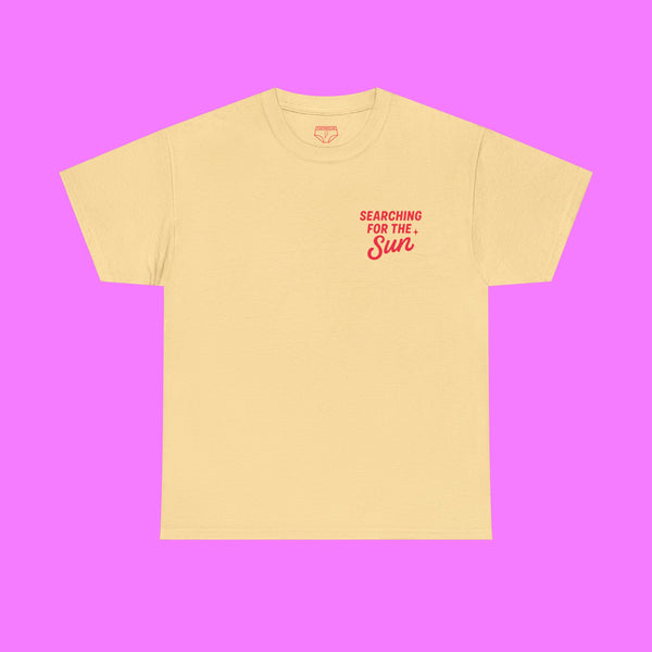 Searching for the Sun T-Shirt – Gentle Quote Tee for  Quiet Strength & Hope