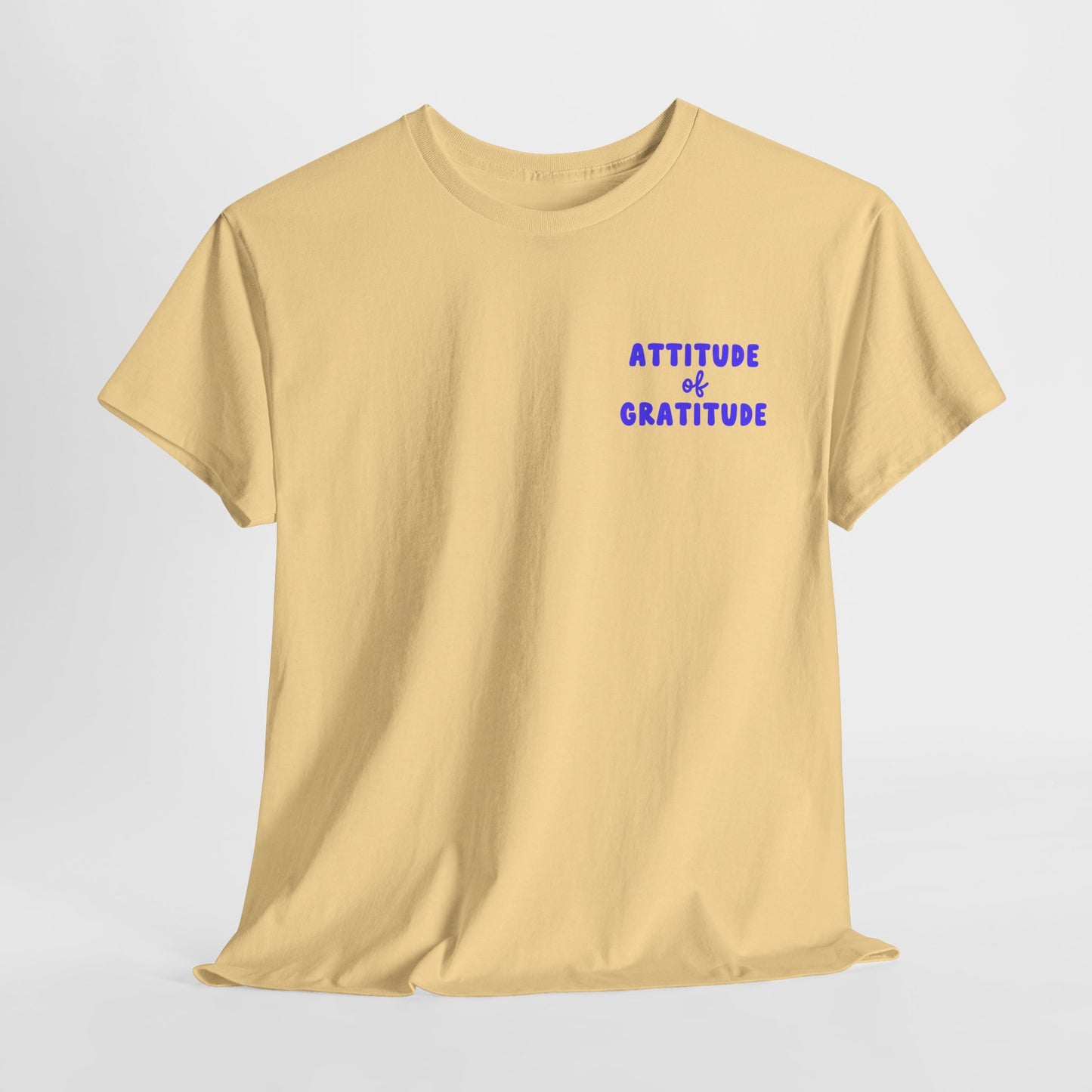 Attitude of Gratitude – Gentle Reminder Tee for Slow Living & Everyday Joy
