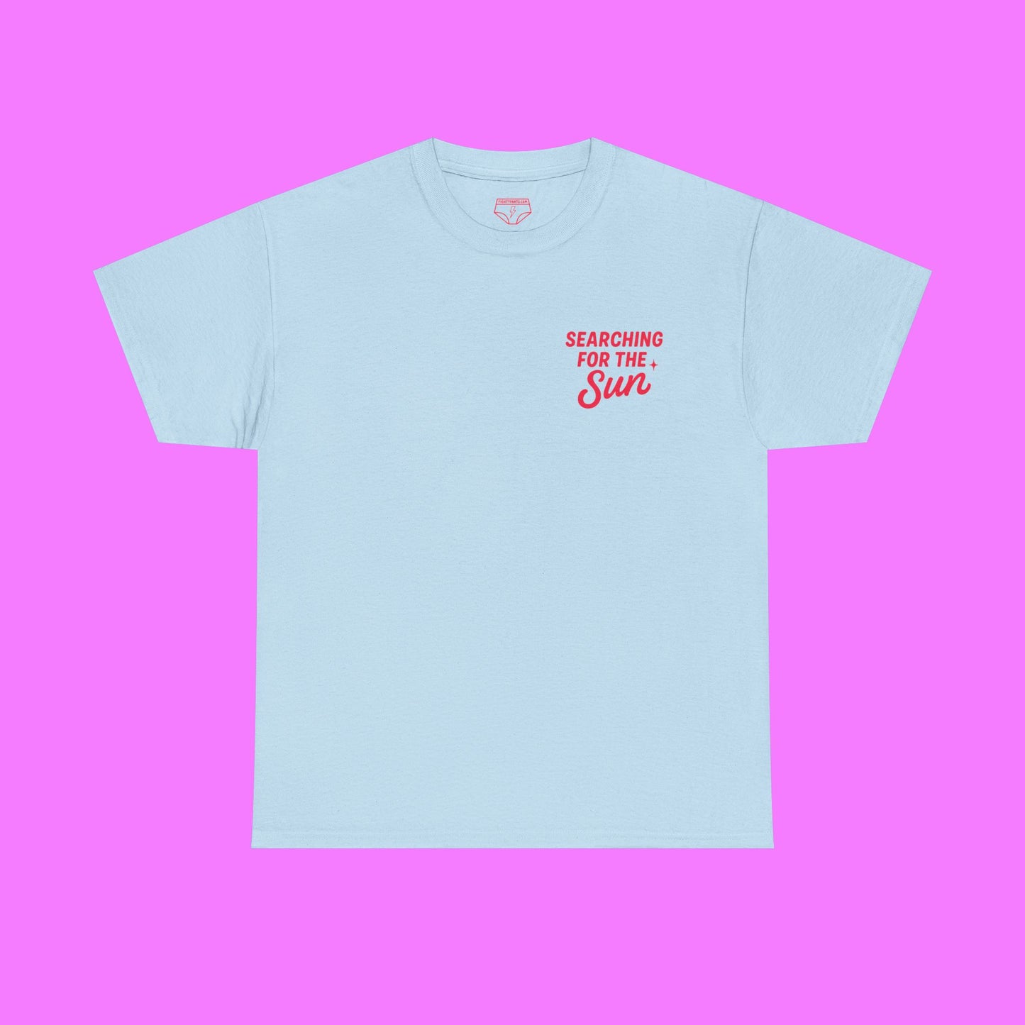 Searching for the Sun T-Shirt – Gentle Quote Tee for  Quiet Strength & Hope