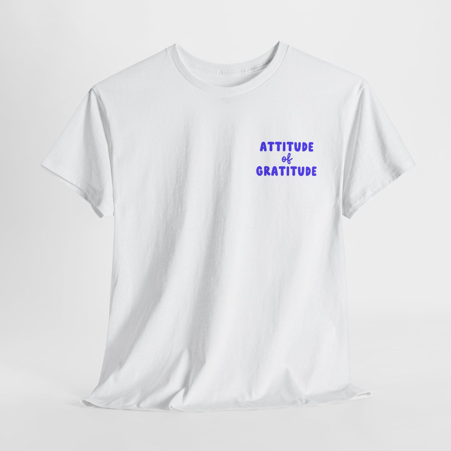 Attitude of Gratitude – Gentle Reminder Tee for Slow Living & Everyday Joy