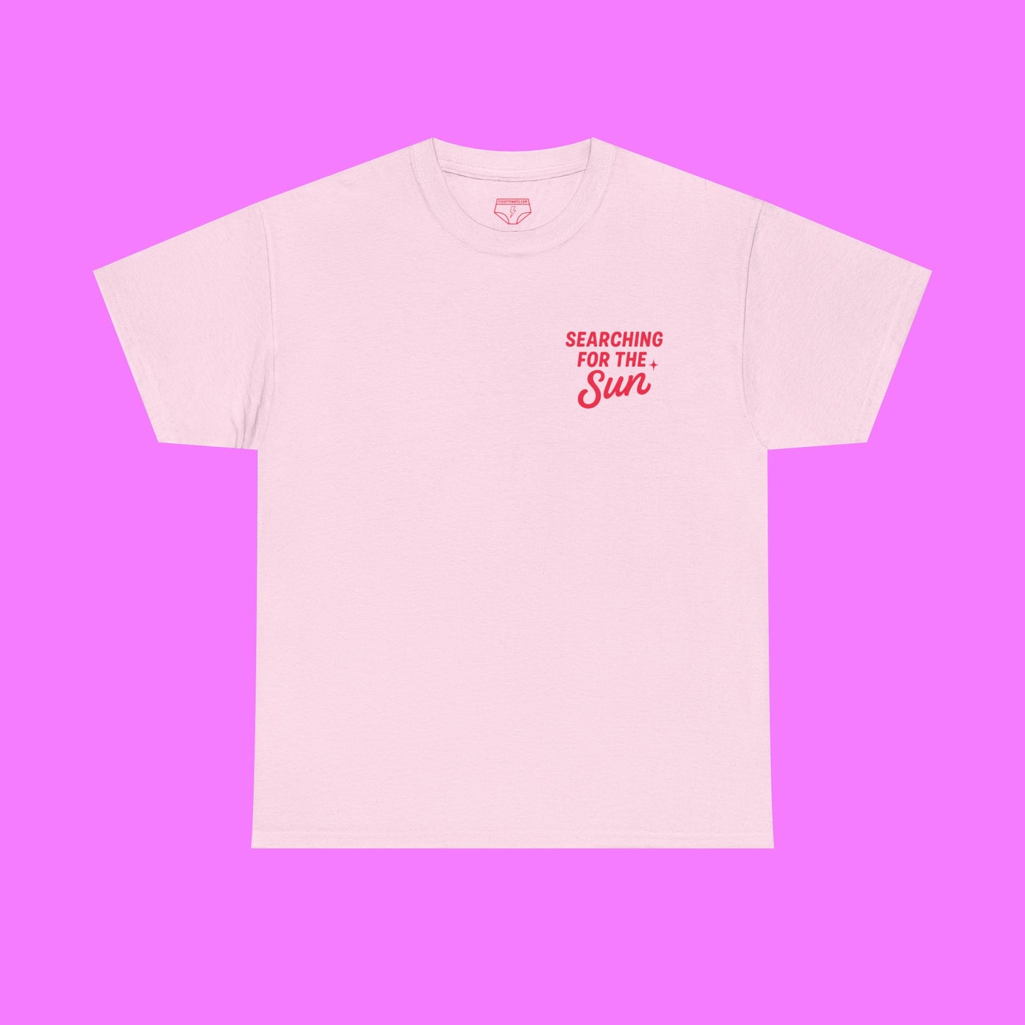 Searching for the Sun T-Shirt – Gentle Quote Tee for  Quiet Strength & Hope