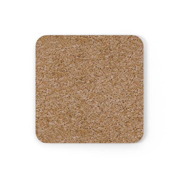 Boobless Cork Back Coaster