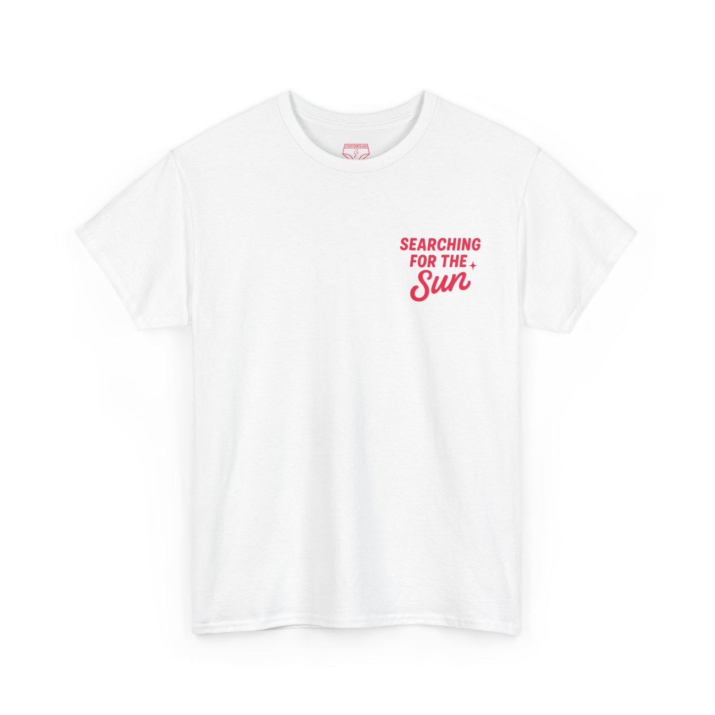 Searching for the Sun T-Shirt – Gentle Quote Tee for  Quiet Strength & Hope