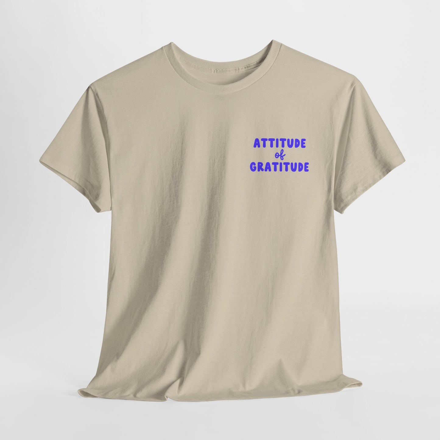 Attitude of Gratitude – Gentle Reminder Tee for Slow Living & Everyday Joy