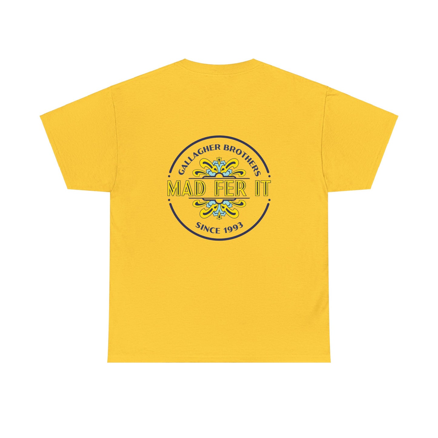 Mad Fer It, rear print t-shirt