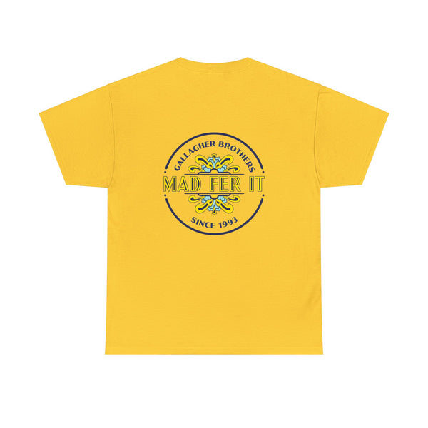 Mad Fer It, rear print t-shirt