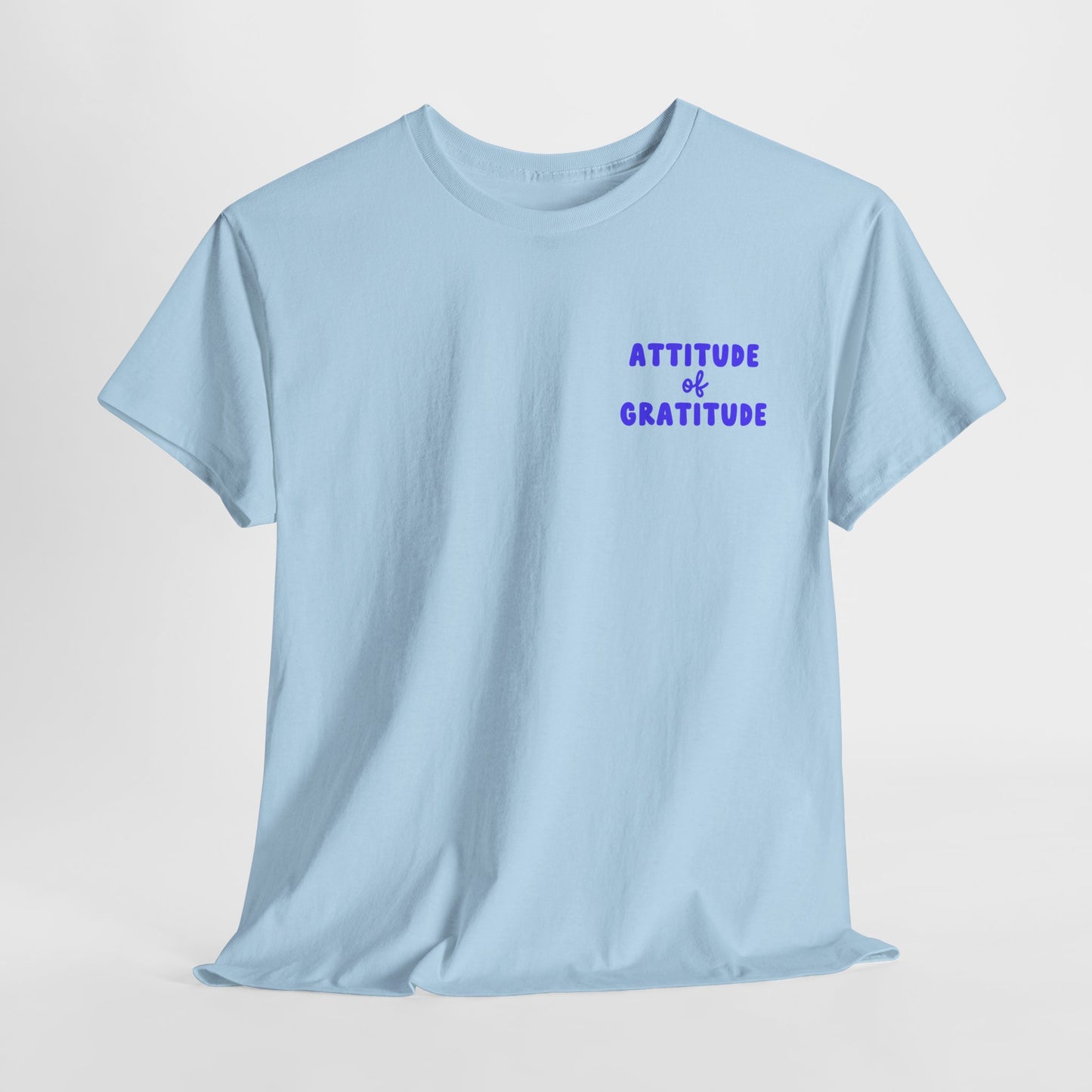 Attitude of Gratitude – Gentle Reminder Tee for Slow Living & Everyday Joy