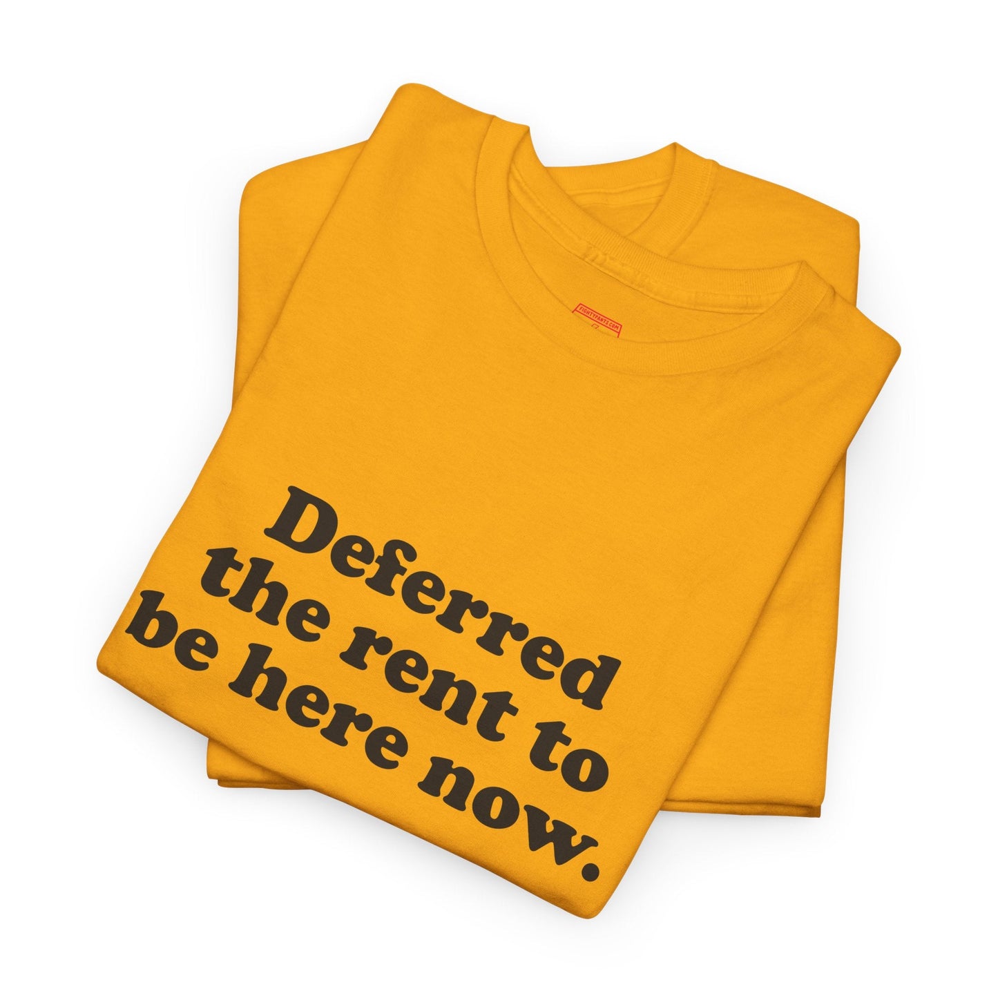 Deferred The Rent To Be Here Now, Oasis t-shirt