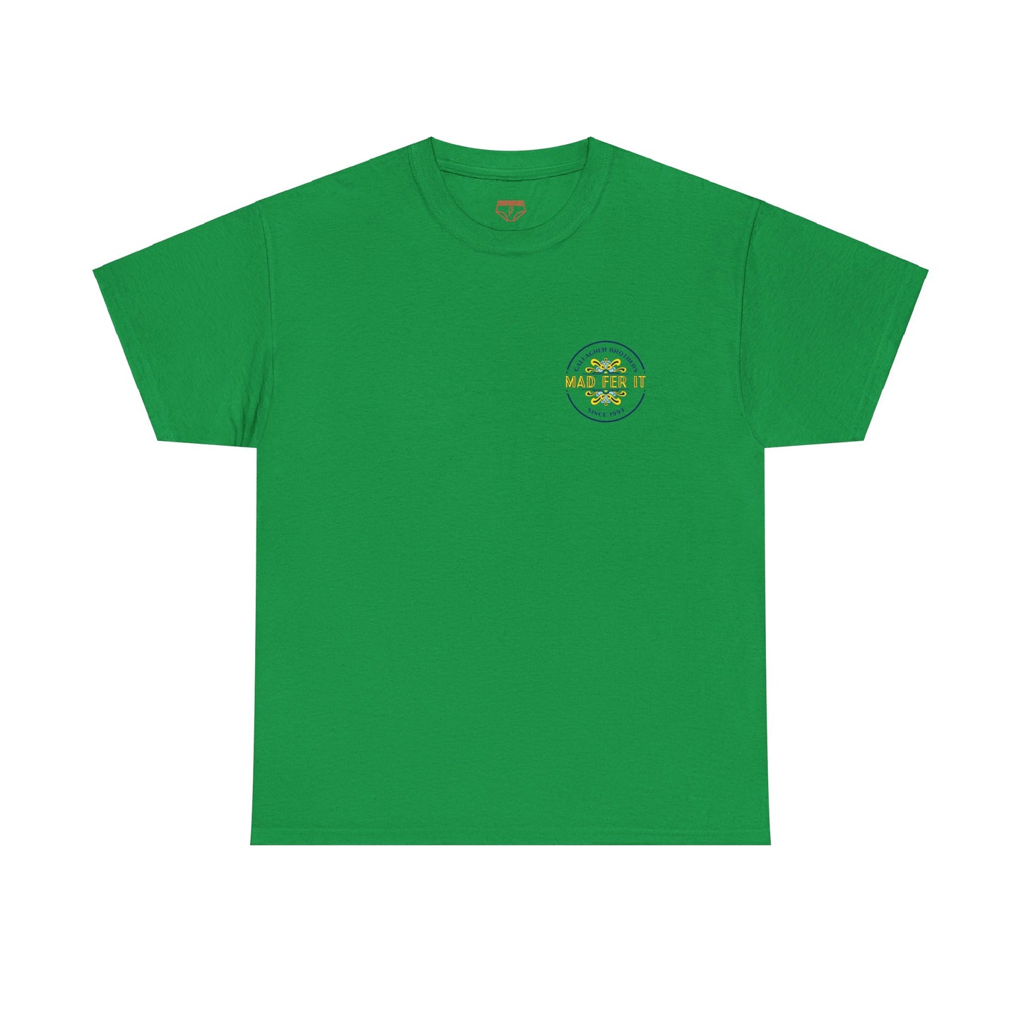 Mad Fer It, rear print t-shirt
