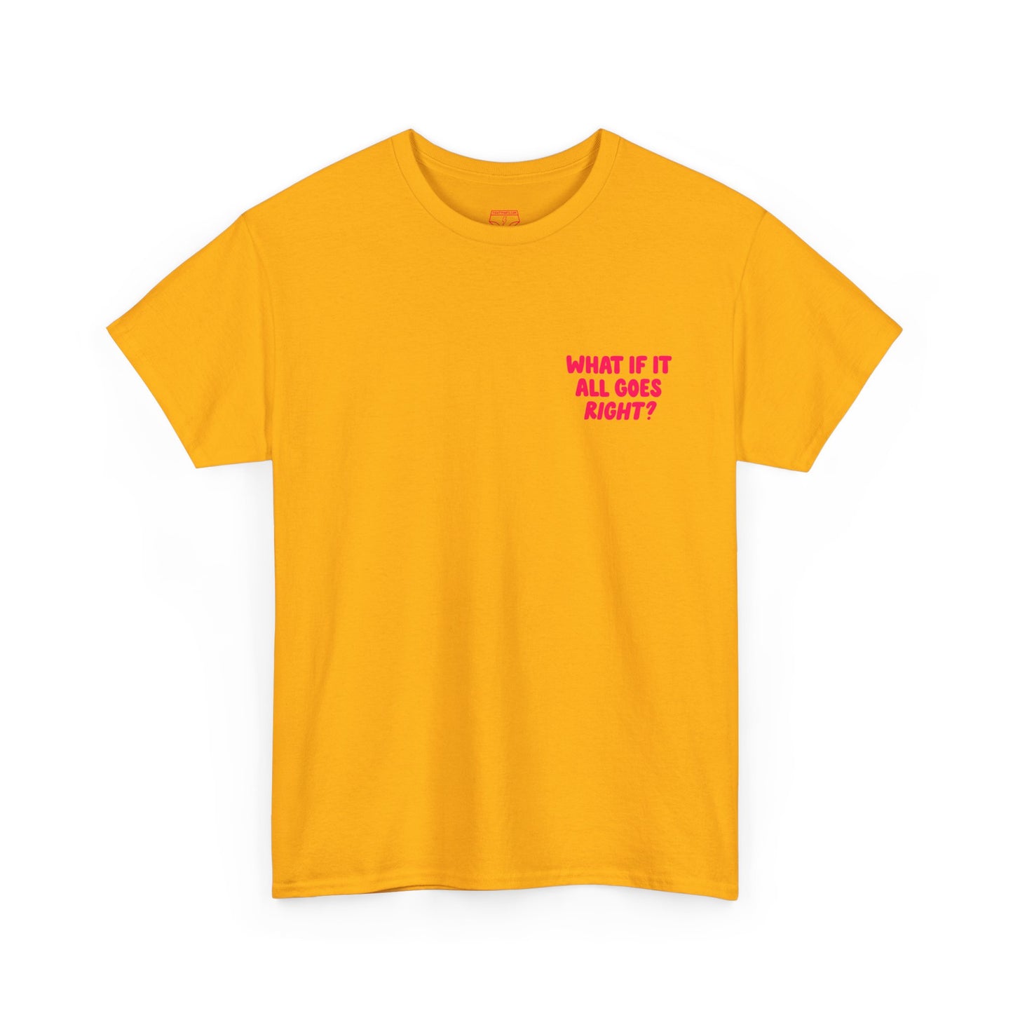 What If It All Goes Right? | Soft Manifestation Tee for Hopeful Souls
