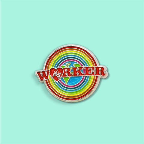 Key Worker Enamel Pin