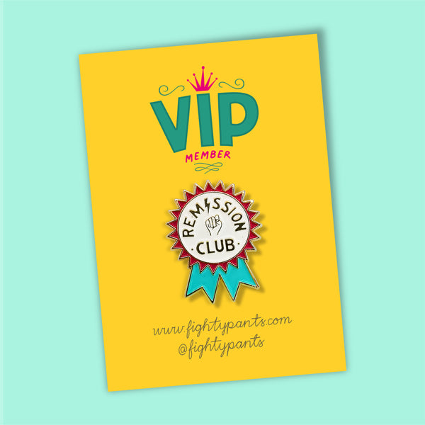 Remission Club Enamel Pin