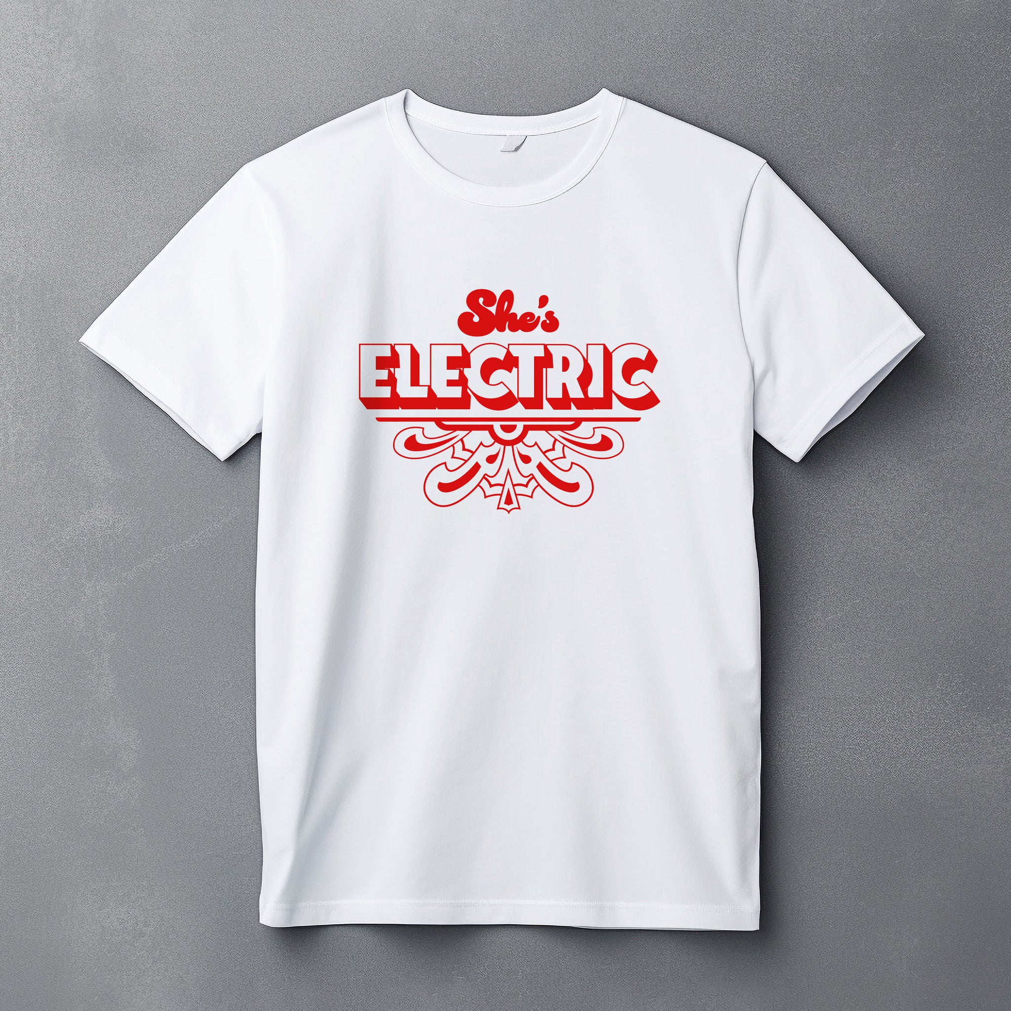 She's Electric t-shirt