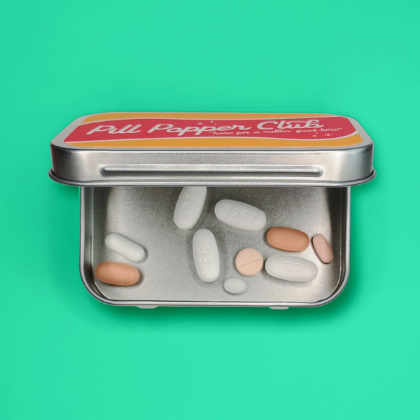 'Pill Popper Club' Tin