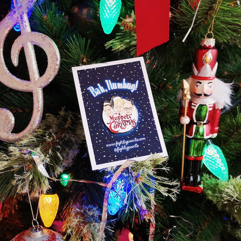 A Muppets Christmas Enamel Pin Badge