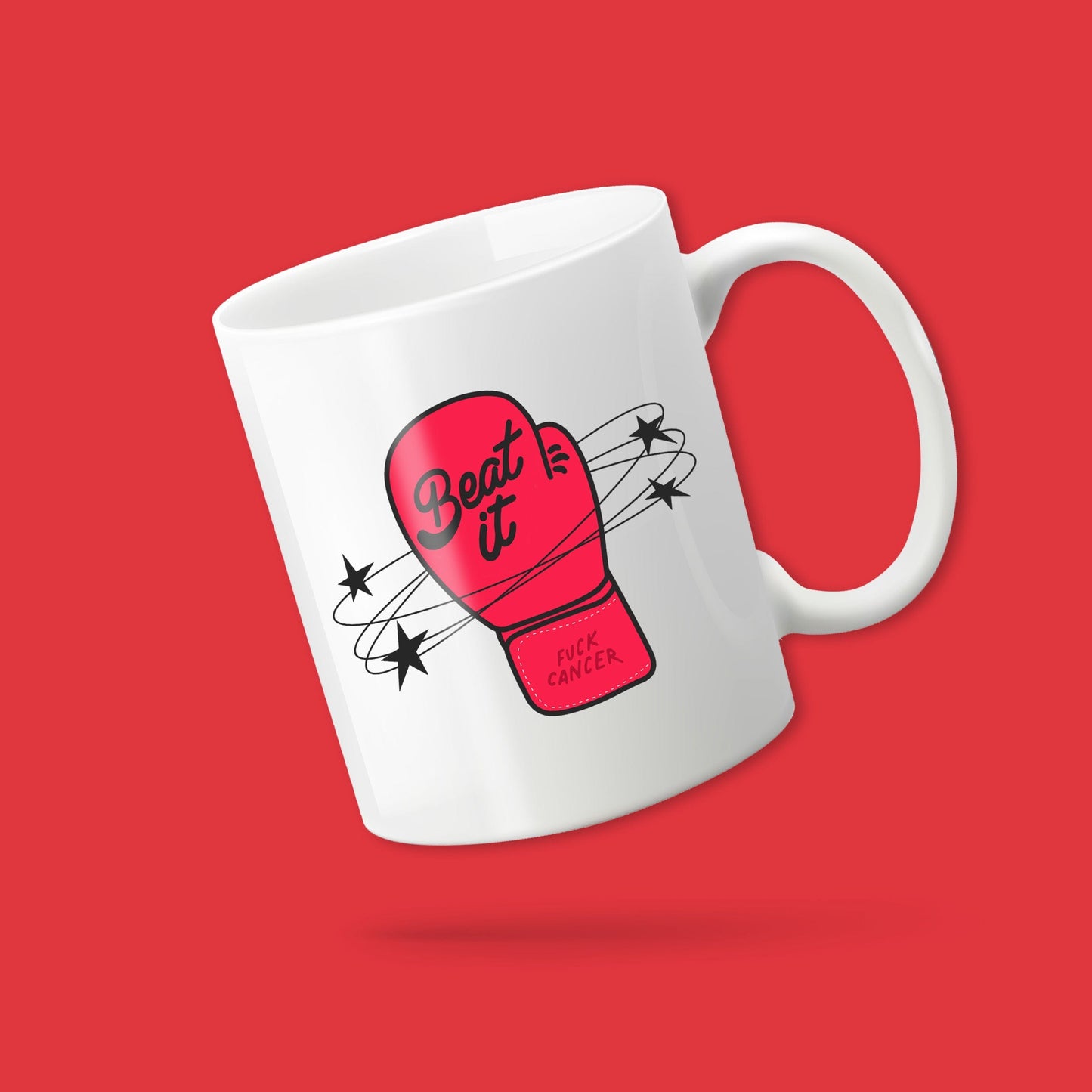 Beat It (F*** Cancer) Mug